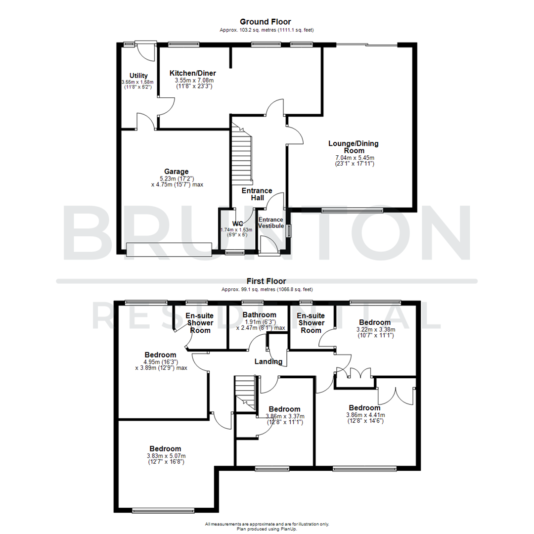 Bankside, Morpeth, NE61 floorplan