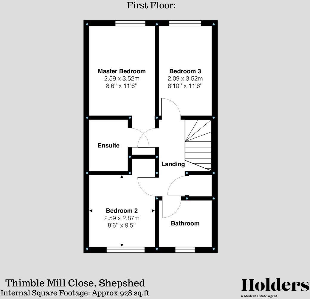 Oakley Road, Shepshed, Loughborough floorplan