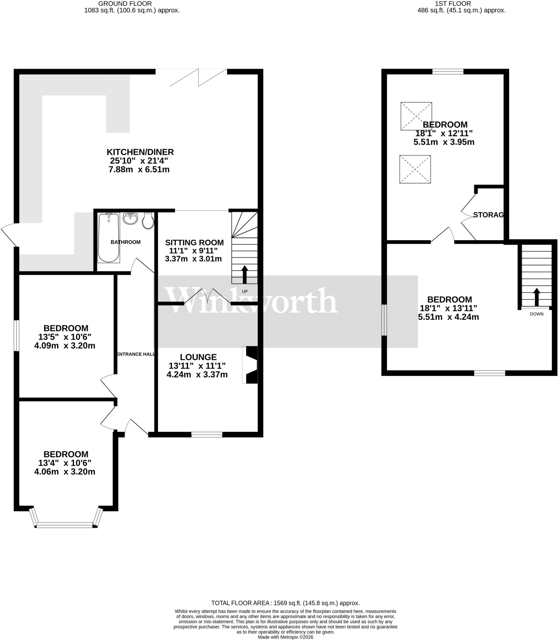 Booty Road, Thorpe St. Andrew, Norwich, Norfolk, NR7 floorplan