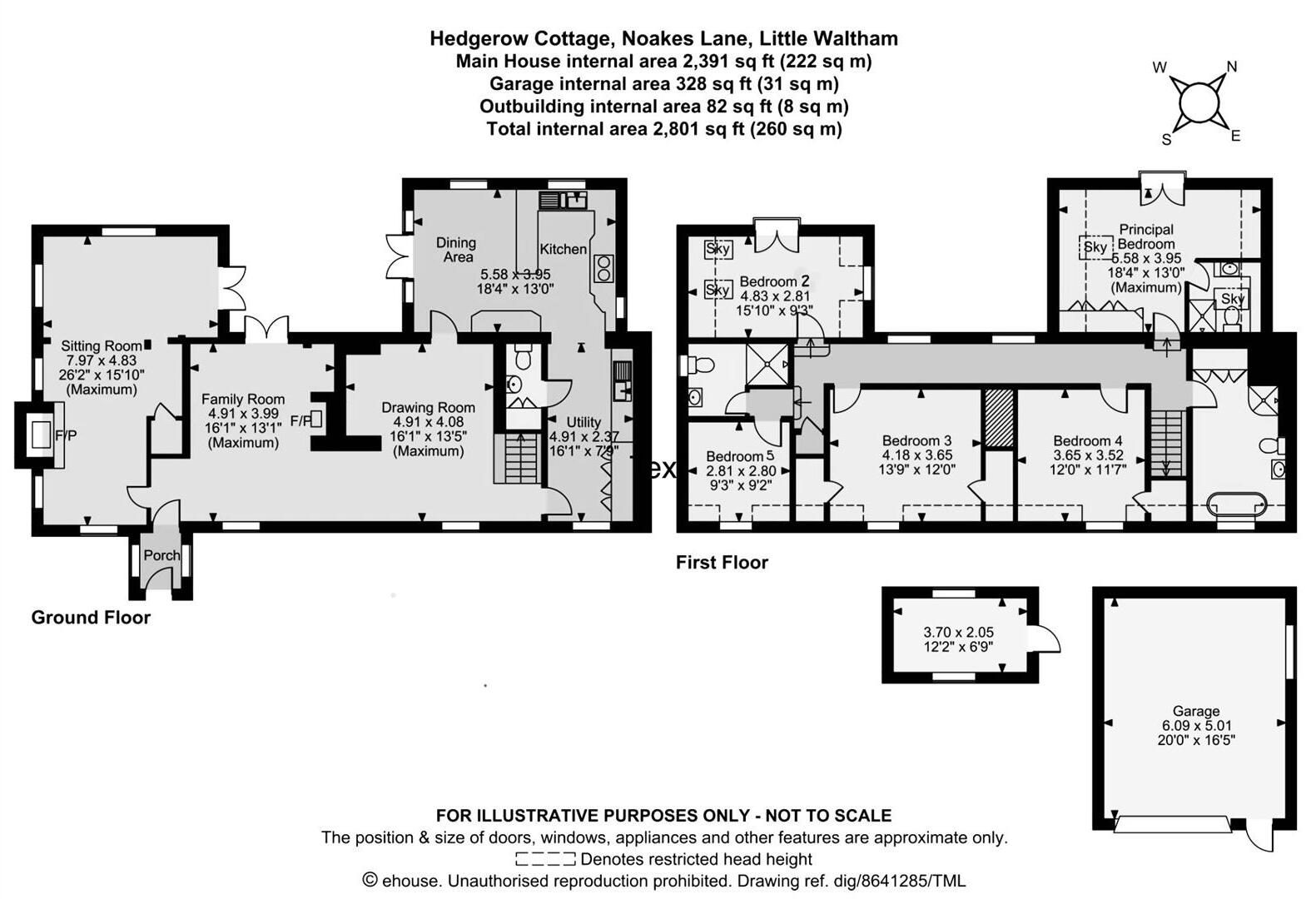 Noakes Lane, Little Waltham, Chelmsford floorplan