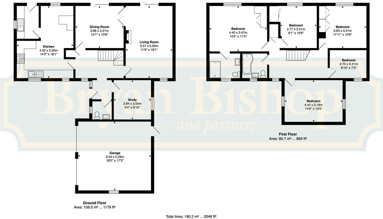 Hensley Close, Welwyn floorplan