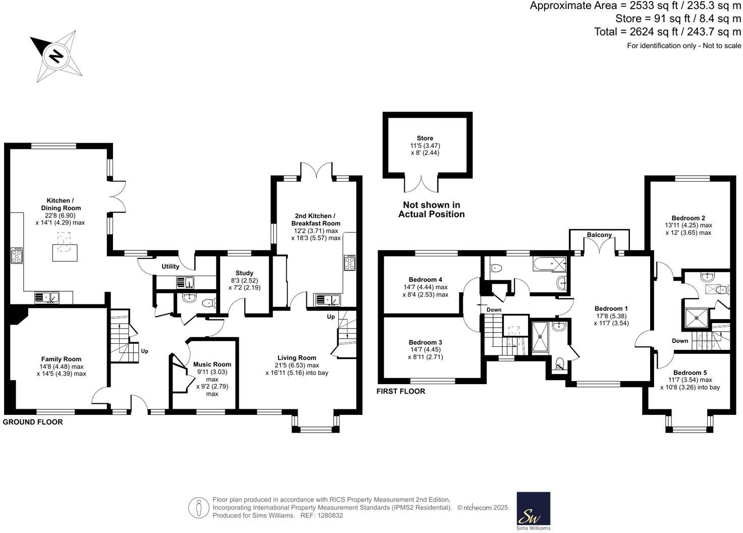 Bernard Road, Arundel floorplan