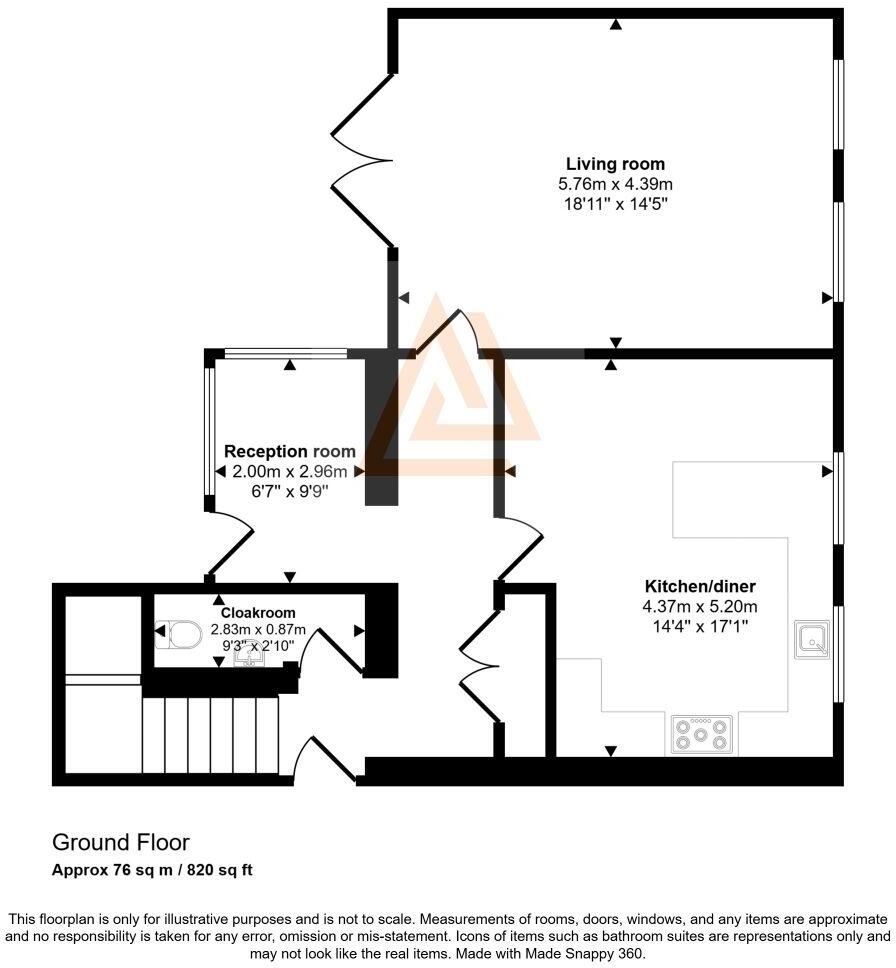 The Old School House, Front Street, Staindrop, Darlington floorplan