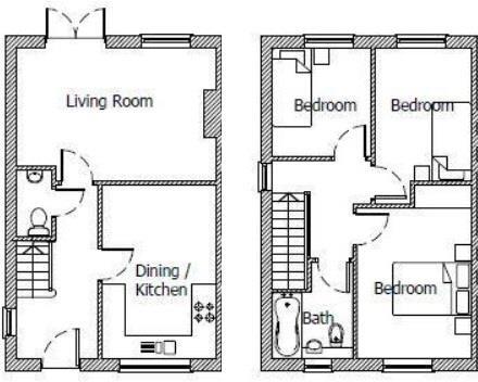 Forest Way, Humberston, Grimsby floorplan