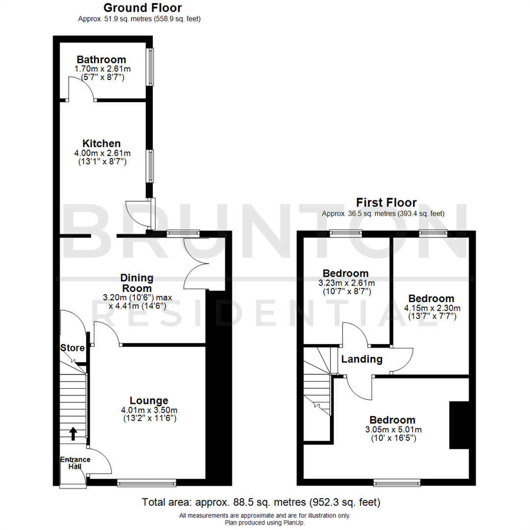 Ebor Street, Heaton, Newcastle upon Tyne floorplan