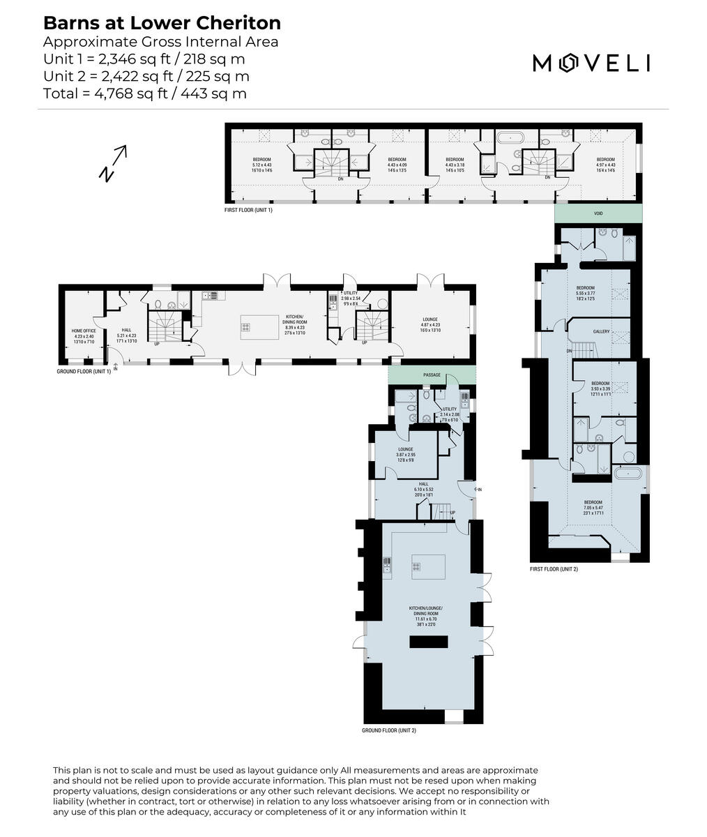 Cheriton Farm, Honiton, EX14 floorplan