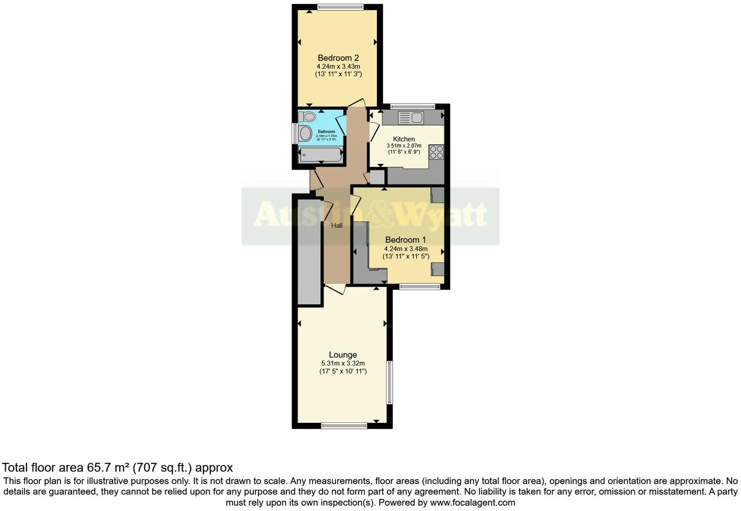 Darlington Gardens, Southampton, Hampshire, SO15 floorplan