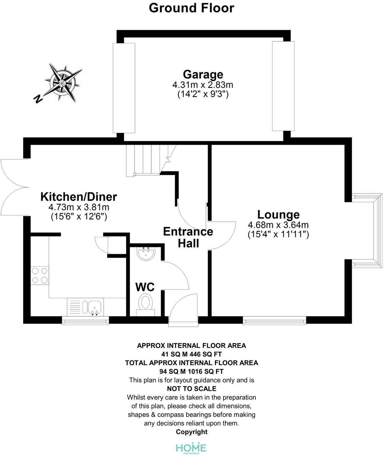 Lambourne Chase, Great Baddow, Chelmsford floorplan