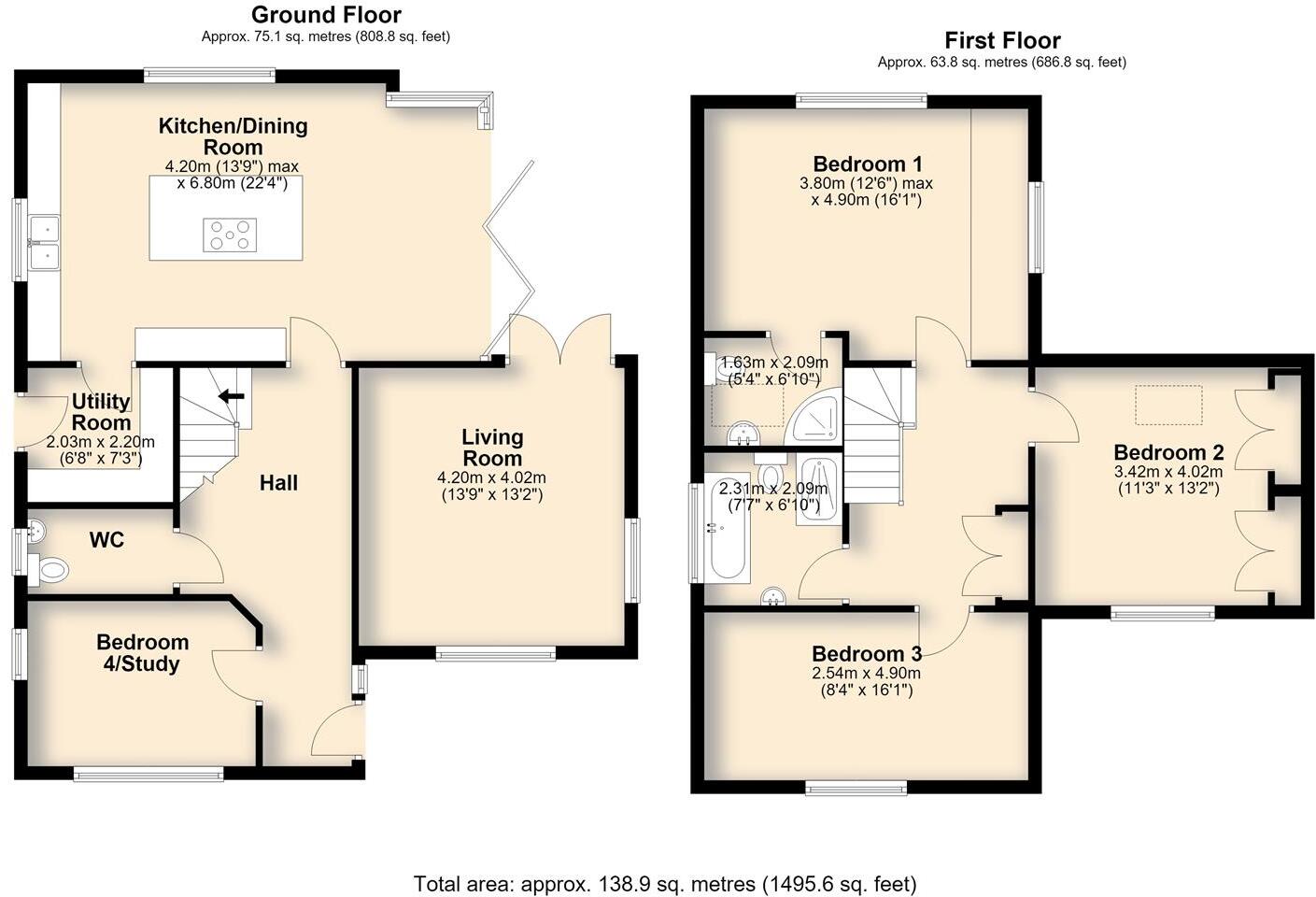 Thornhill Green, Redgrave, Diss floorplan