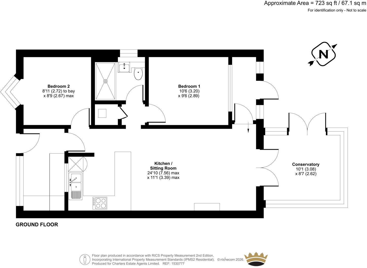 Lewes Close, Eastleigh, Hampshire, SO50 floorplan