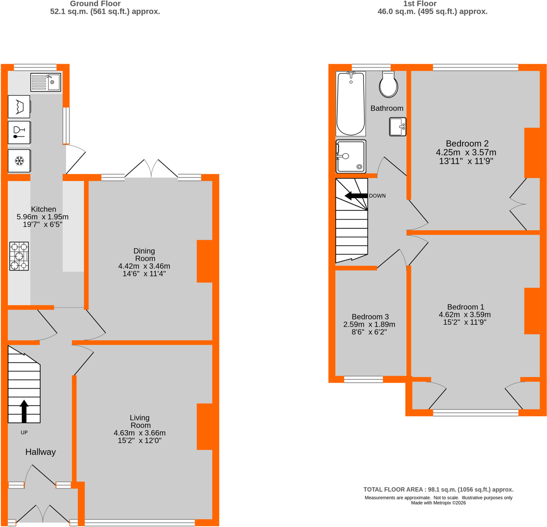 Langley Way, West Wickham, BR4 floorplan
