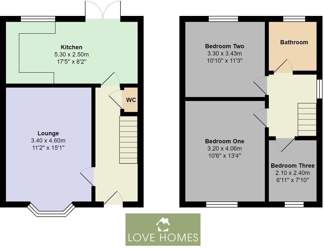 Moss Lane, Garstang, Preston floorplan