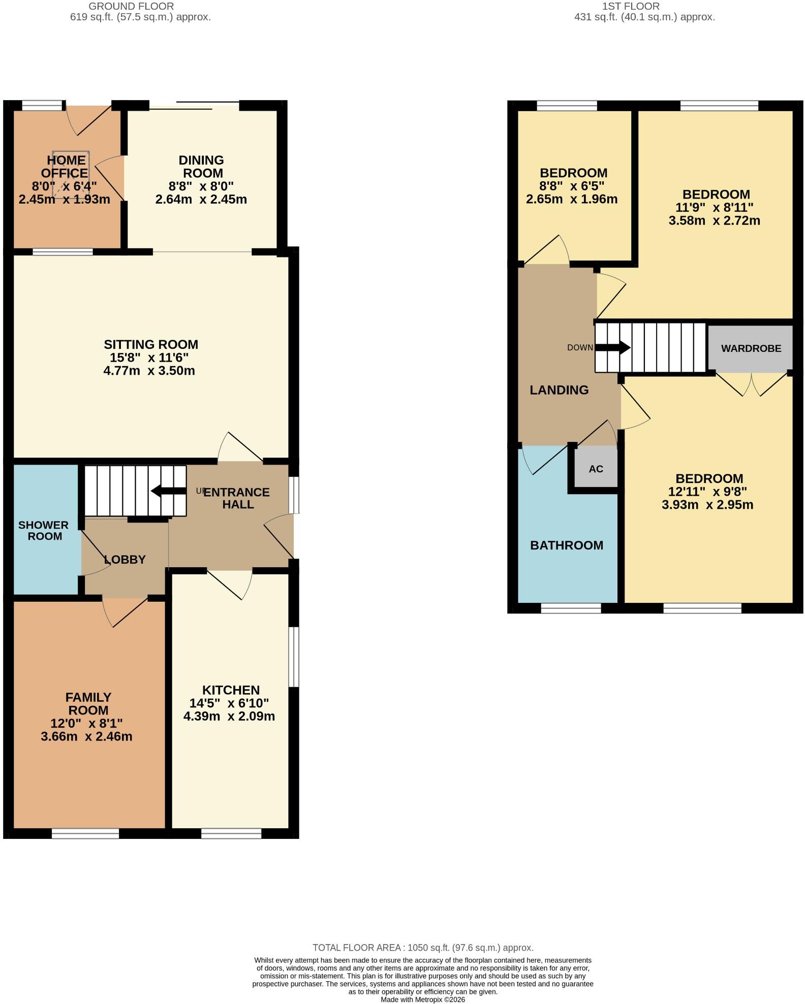 Crowson Way, Deeping St James, PE6 floorplan