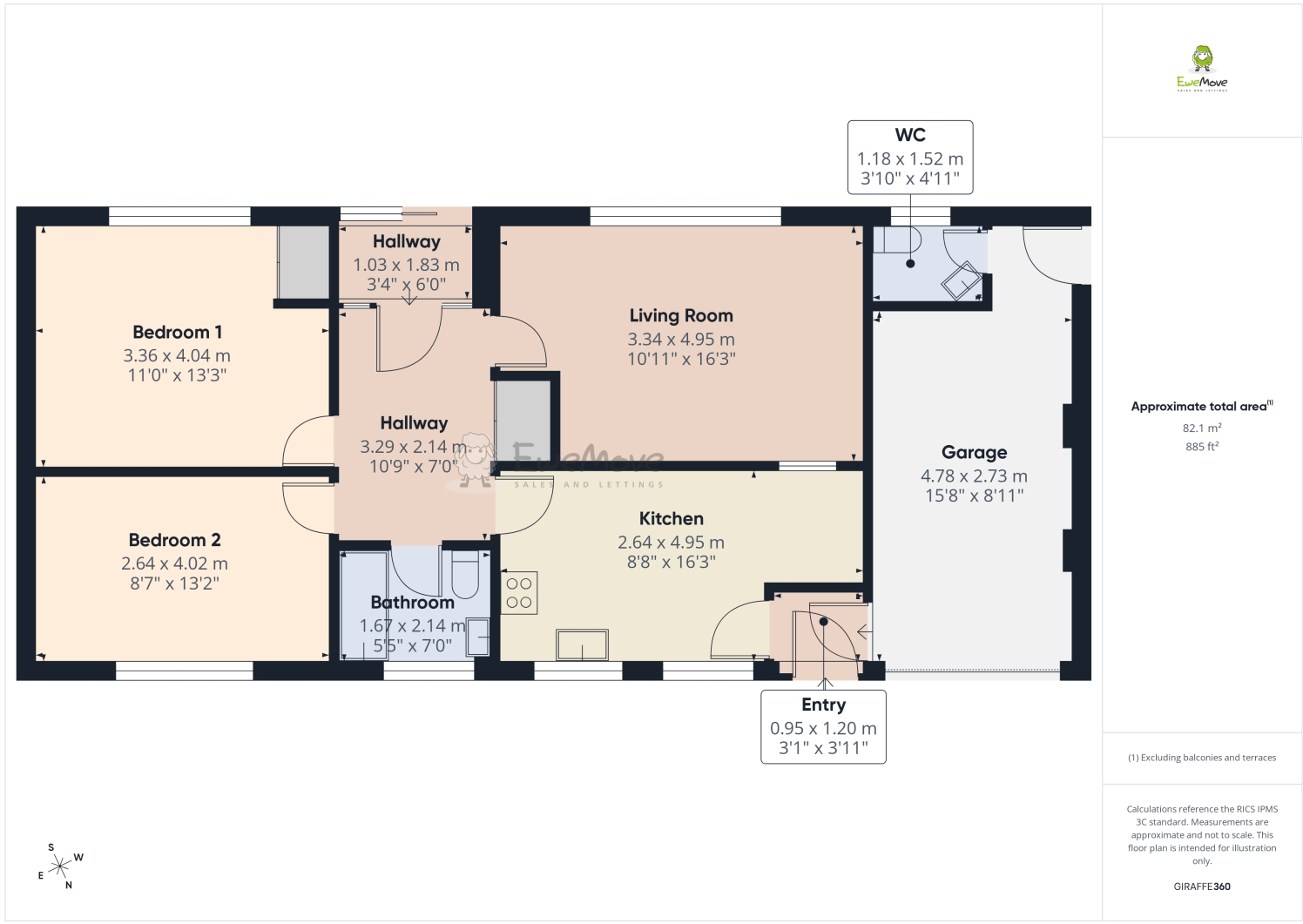 West Park, South Molton, Devon, EX36 floorplan