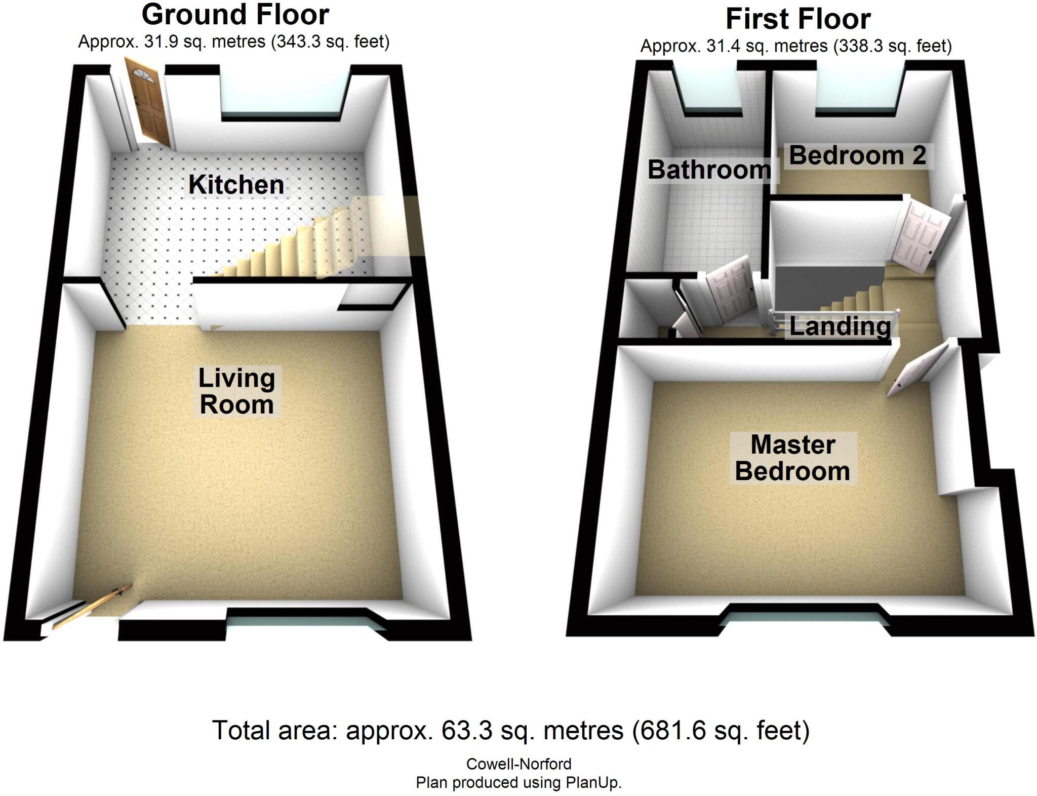 Huddersfield Road, Newhey, Rochdale, Greater Manchester, OL16 floorplan