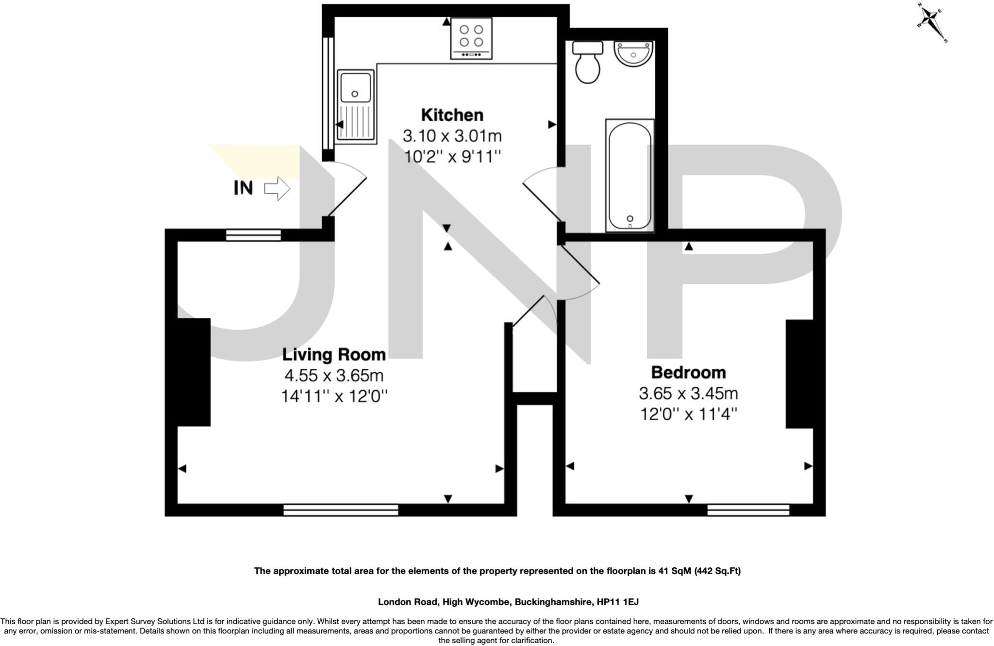 London Road, High Wycombe, Buckinghamshire, HP11 floorplan
