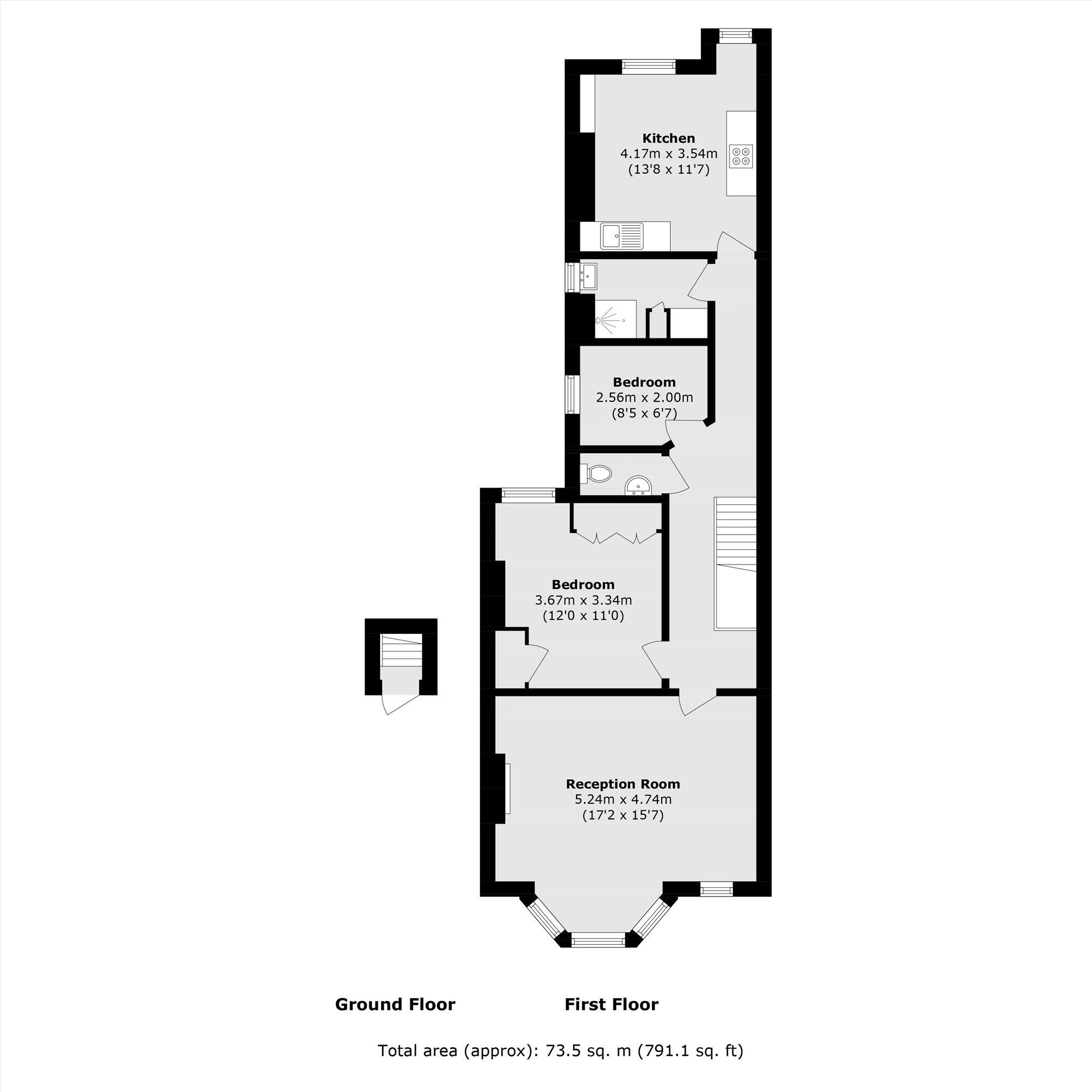 Kelfield Gardens, North Kensington floorplan