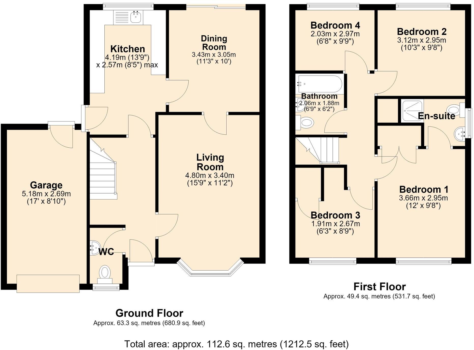 Charles Street, Clayton Le Moors, BB5 floorplan