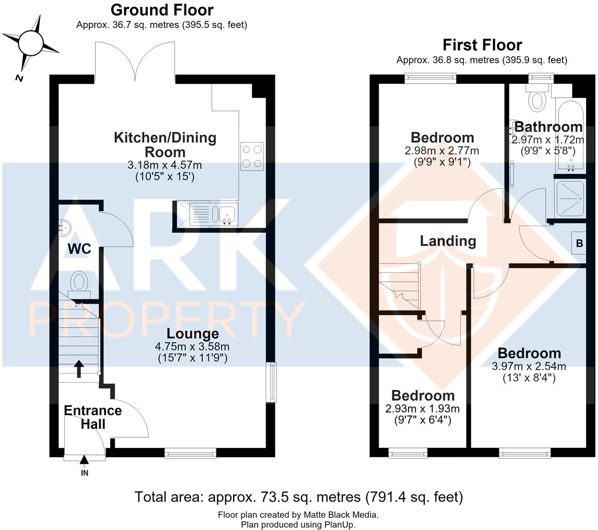 Viscount Close, Pinchbeck, Spalding floorplan