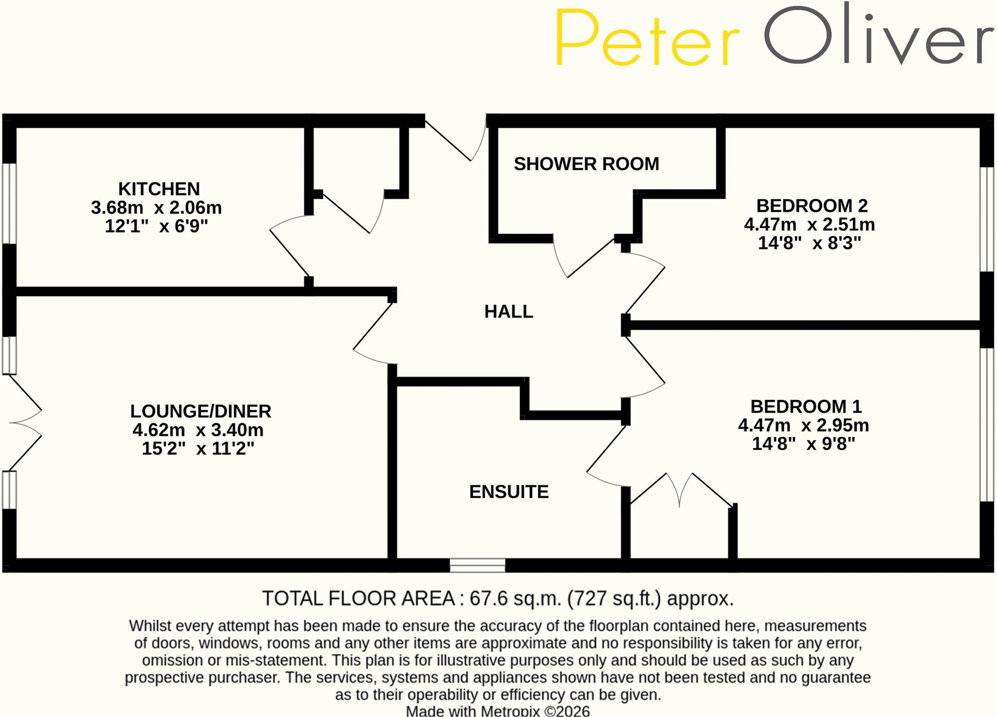 Mutton Hall Hill, Heathfield floorplan