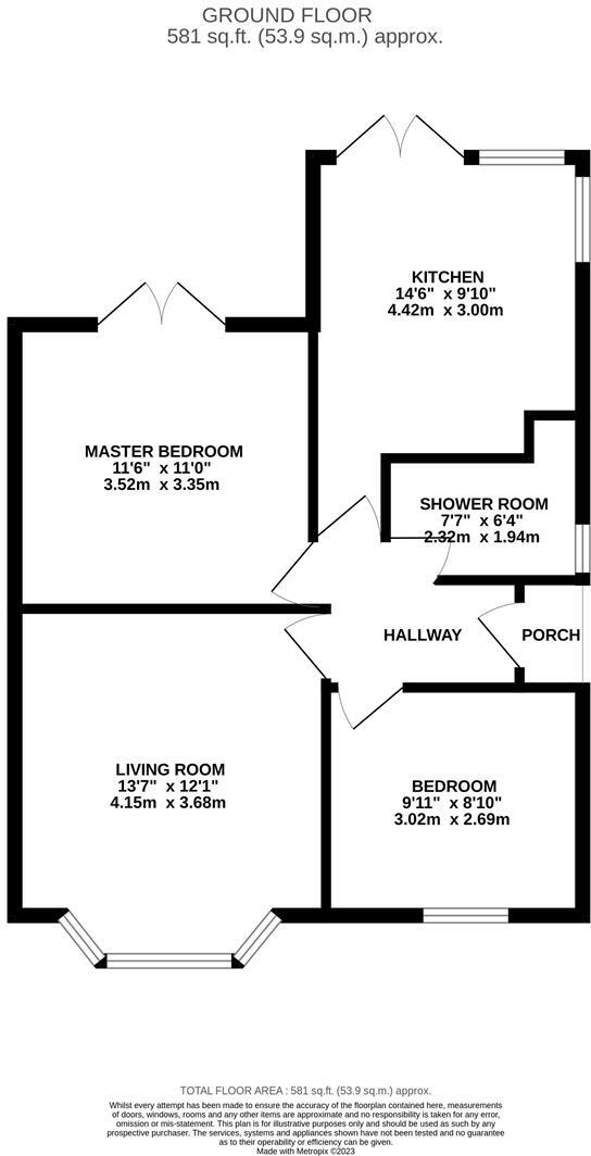 Edward Road, Kettering floorplan