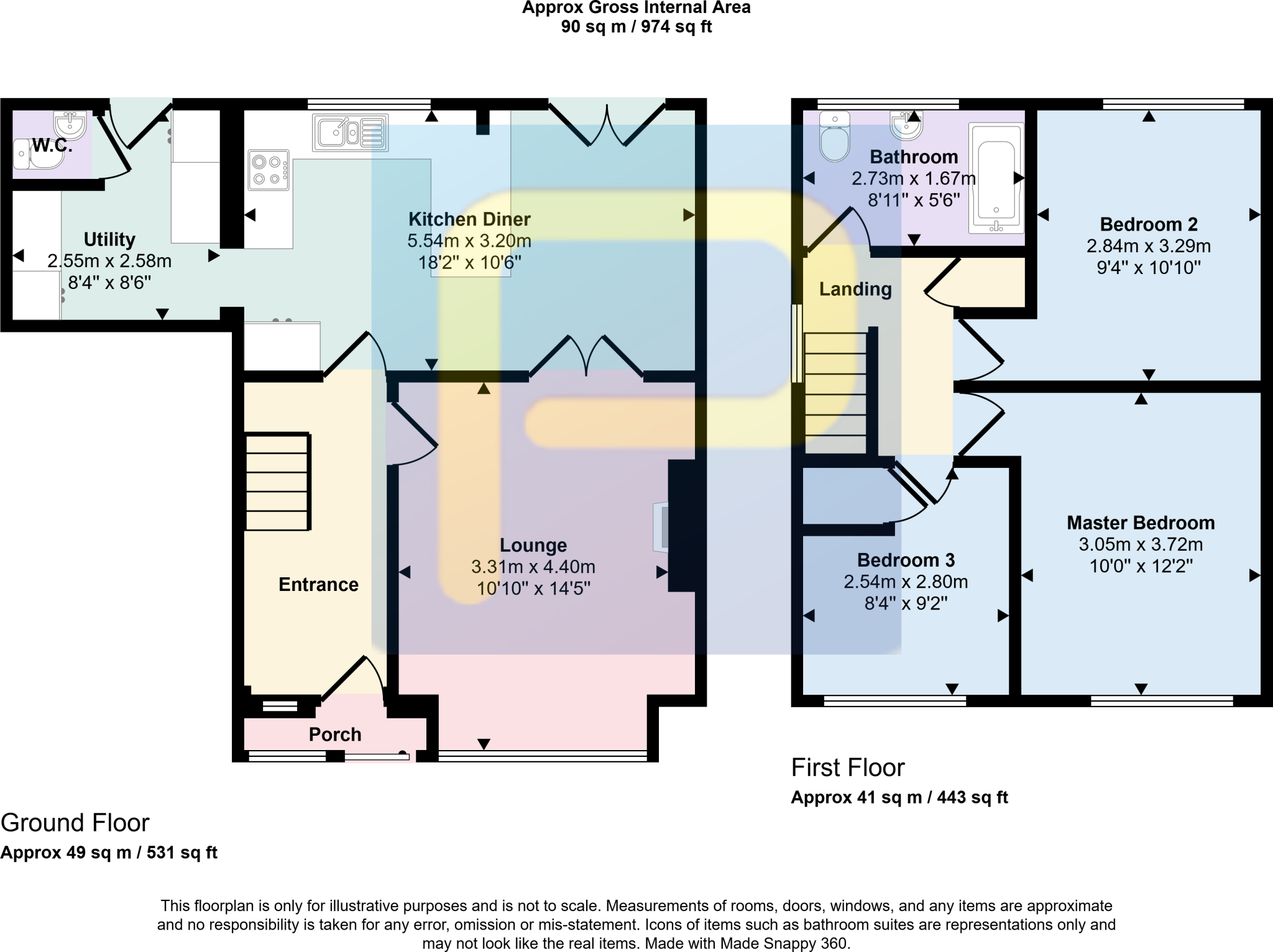 Park Lea, Sunderland, Tyne and Wear, SR3 3SZ floorplan