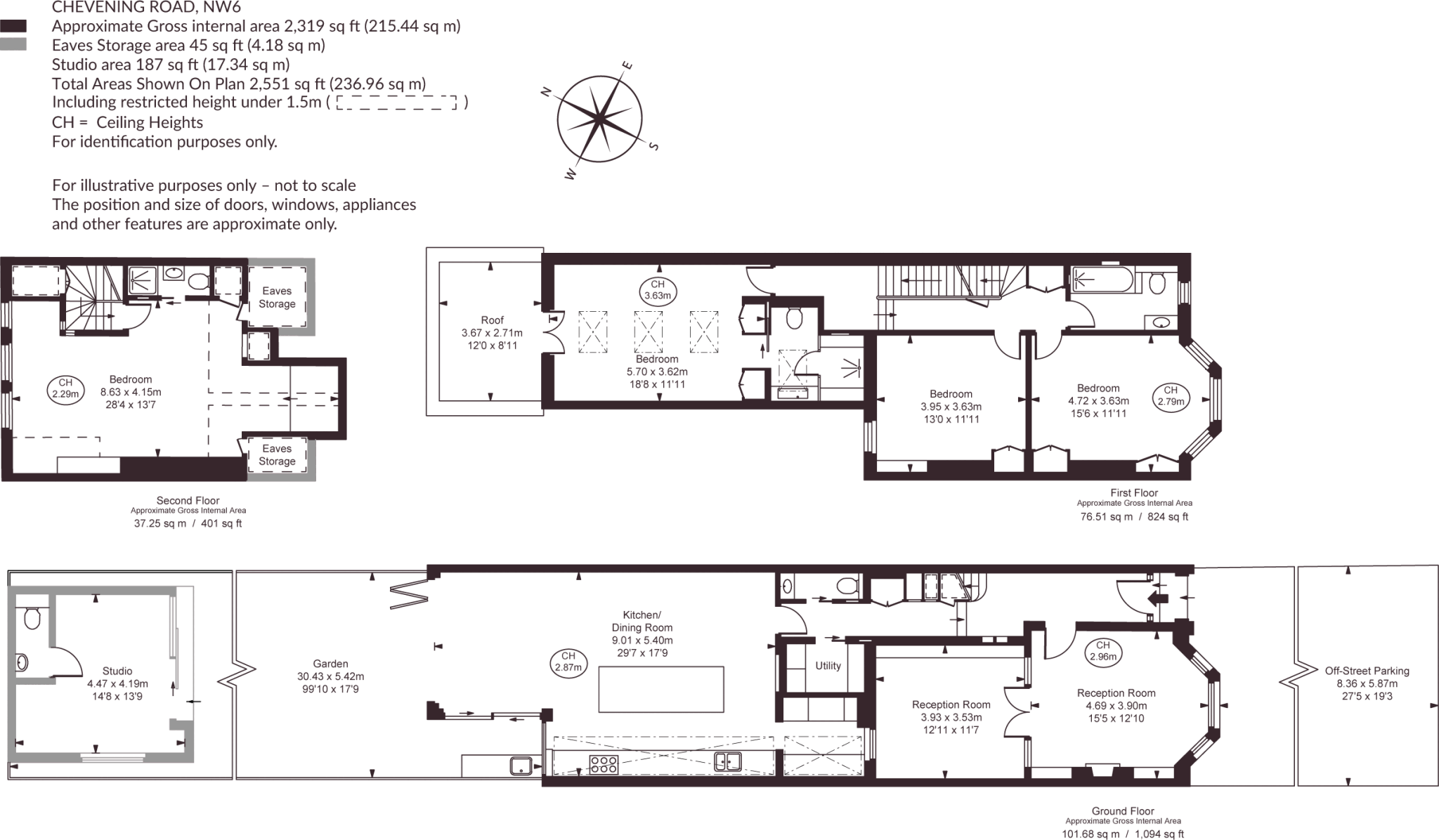 Chevening Road, Queens Park, London floorplan