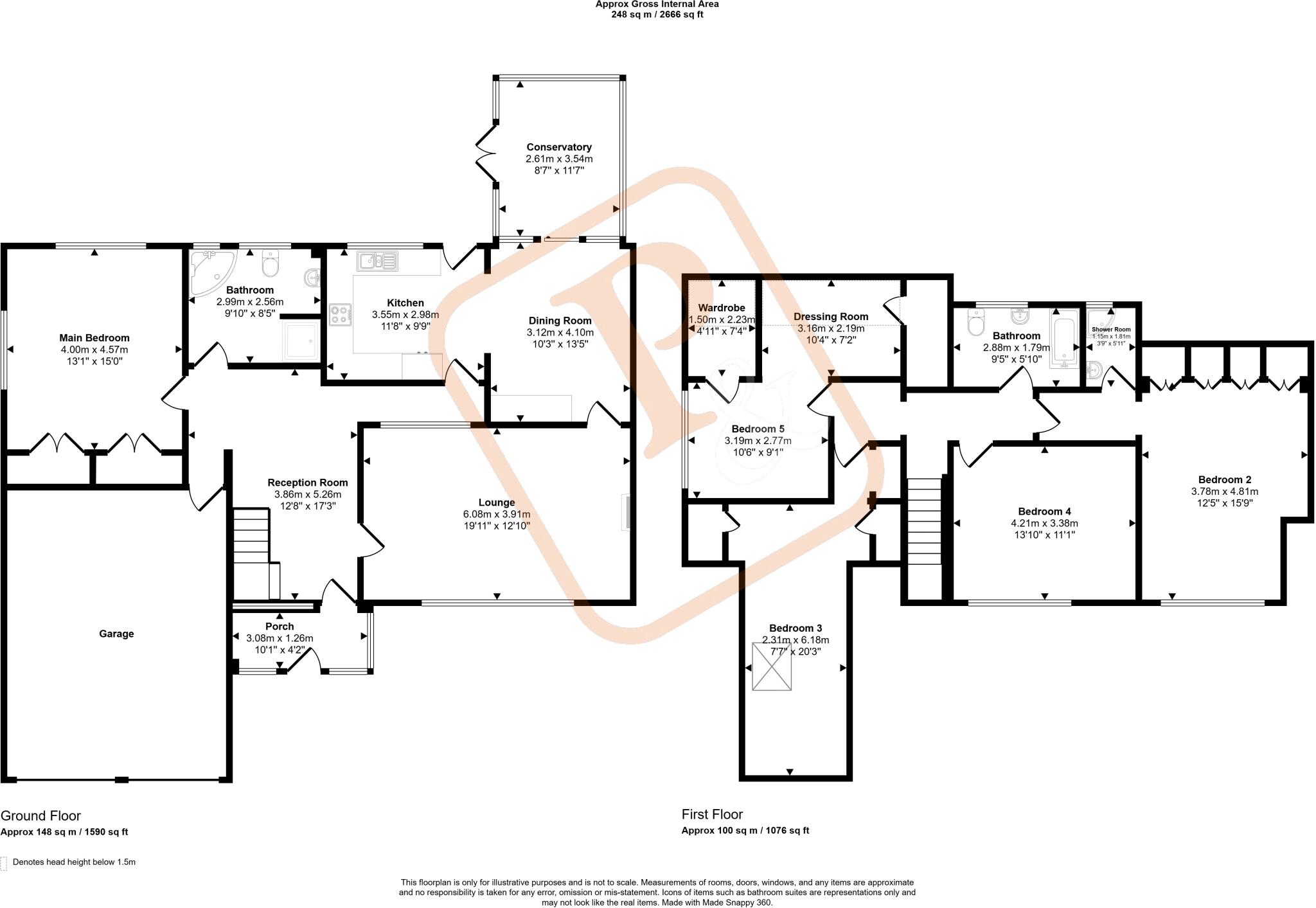 Aylesbury Drive, Holland-on-Sea, Clacton-on-Sea, Essex, CO15 floorplan