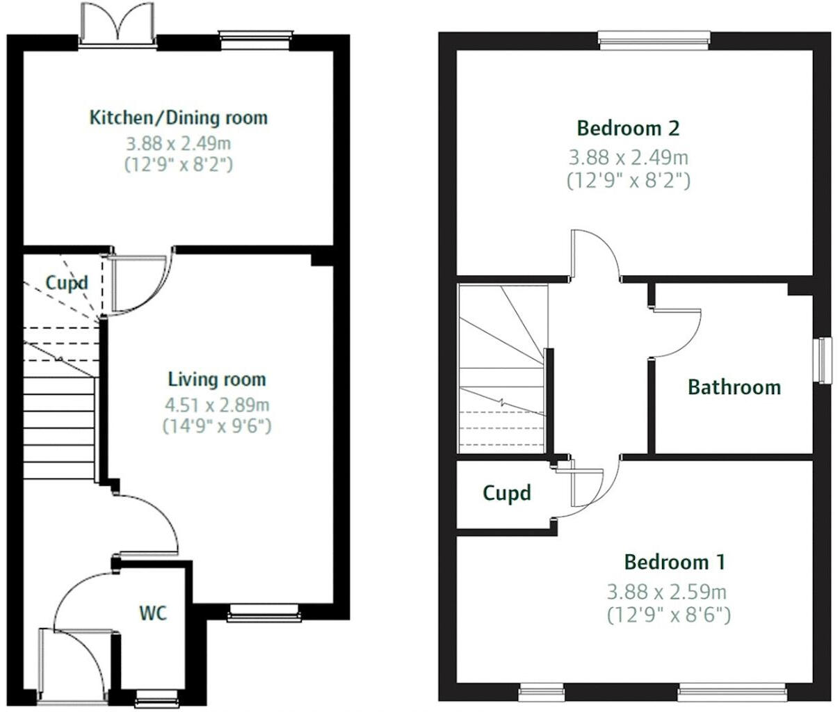 Taylor Road, Castleford, West Yorkshire, WF10 floorplan