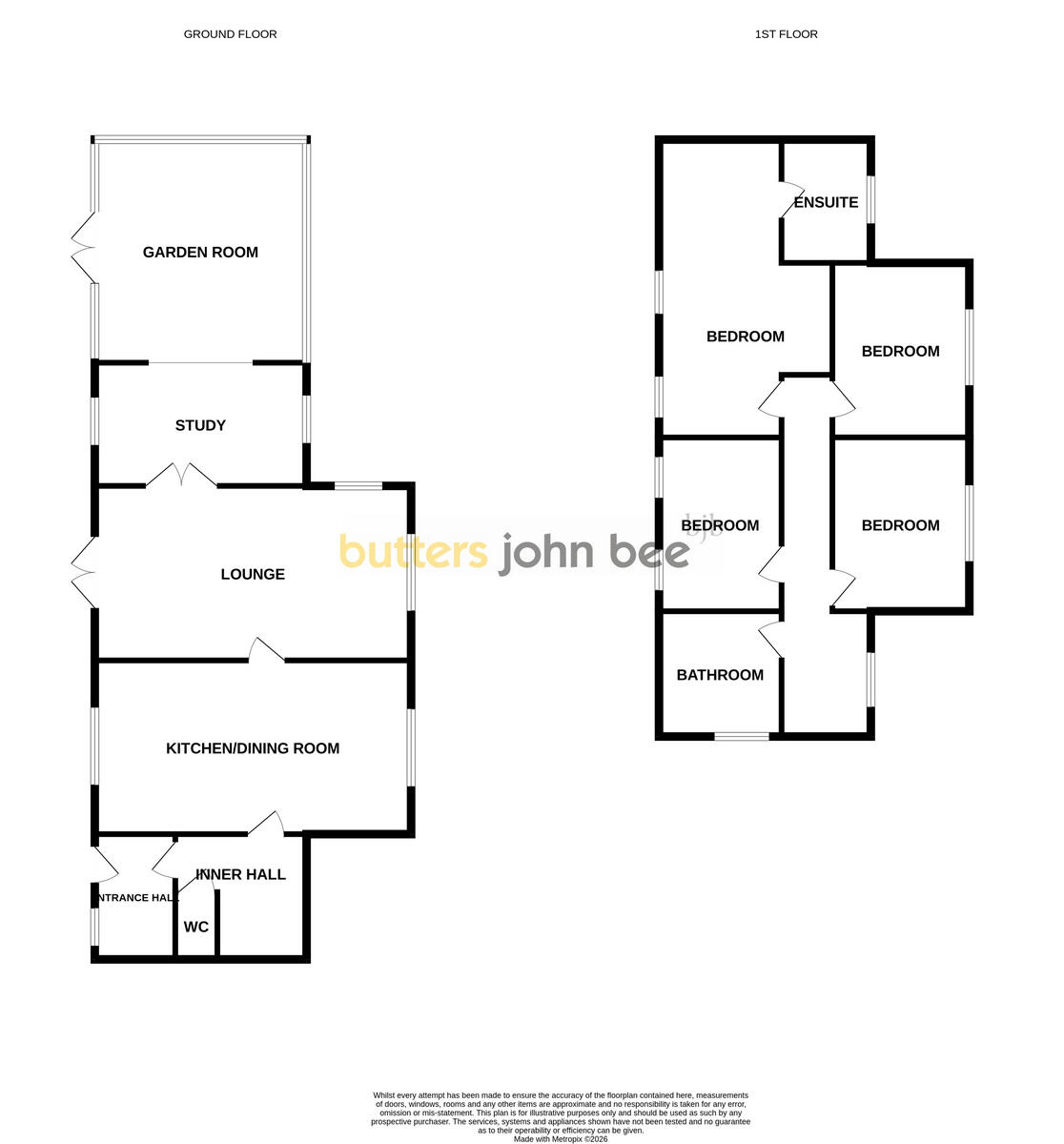 Brodder Cottages, Market Drayton floorplan