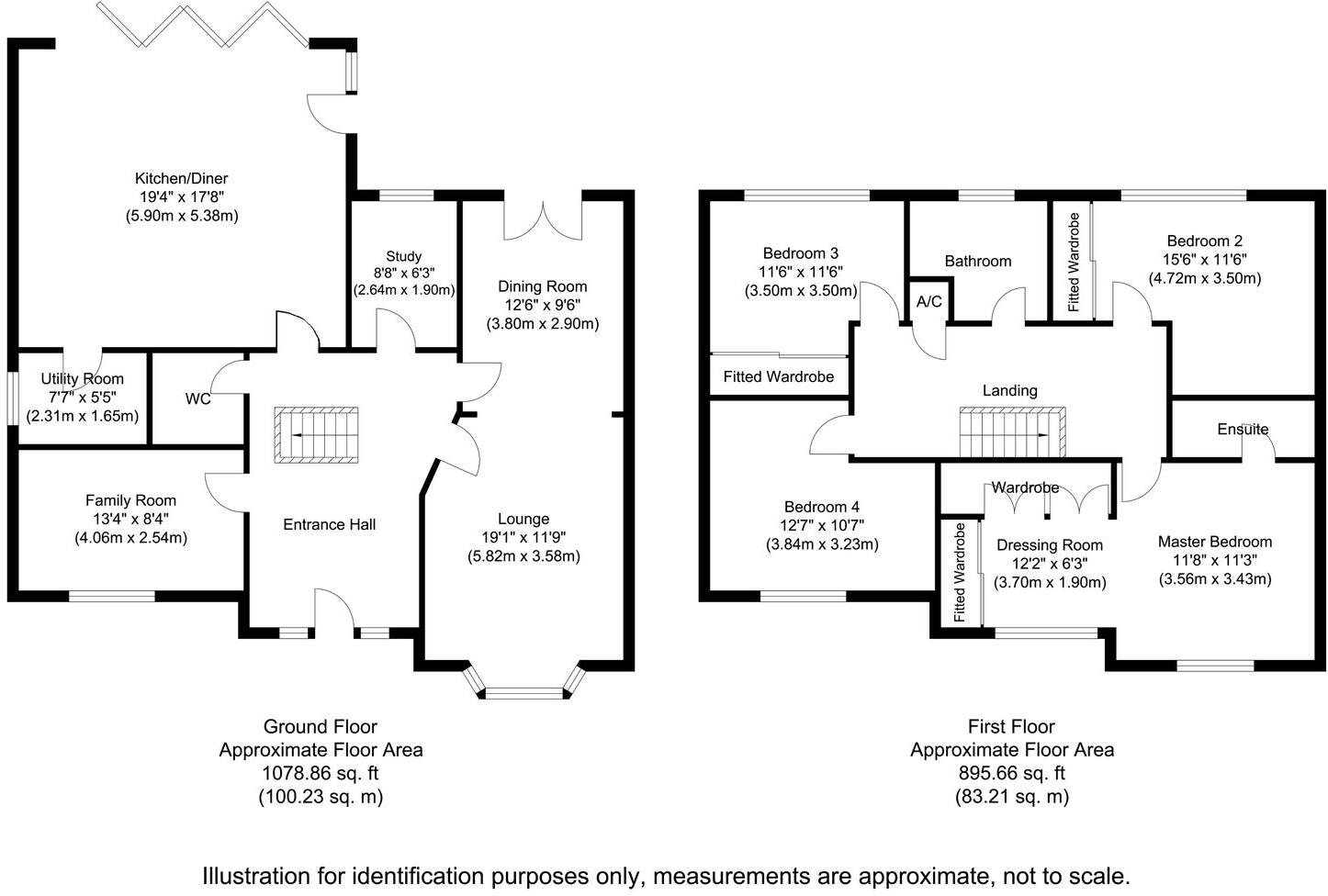5, Middle Street floorplan
