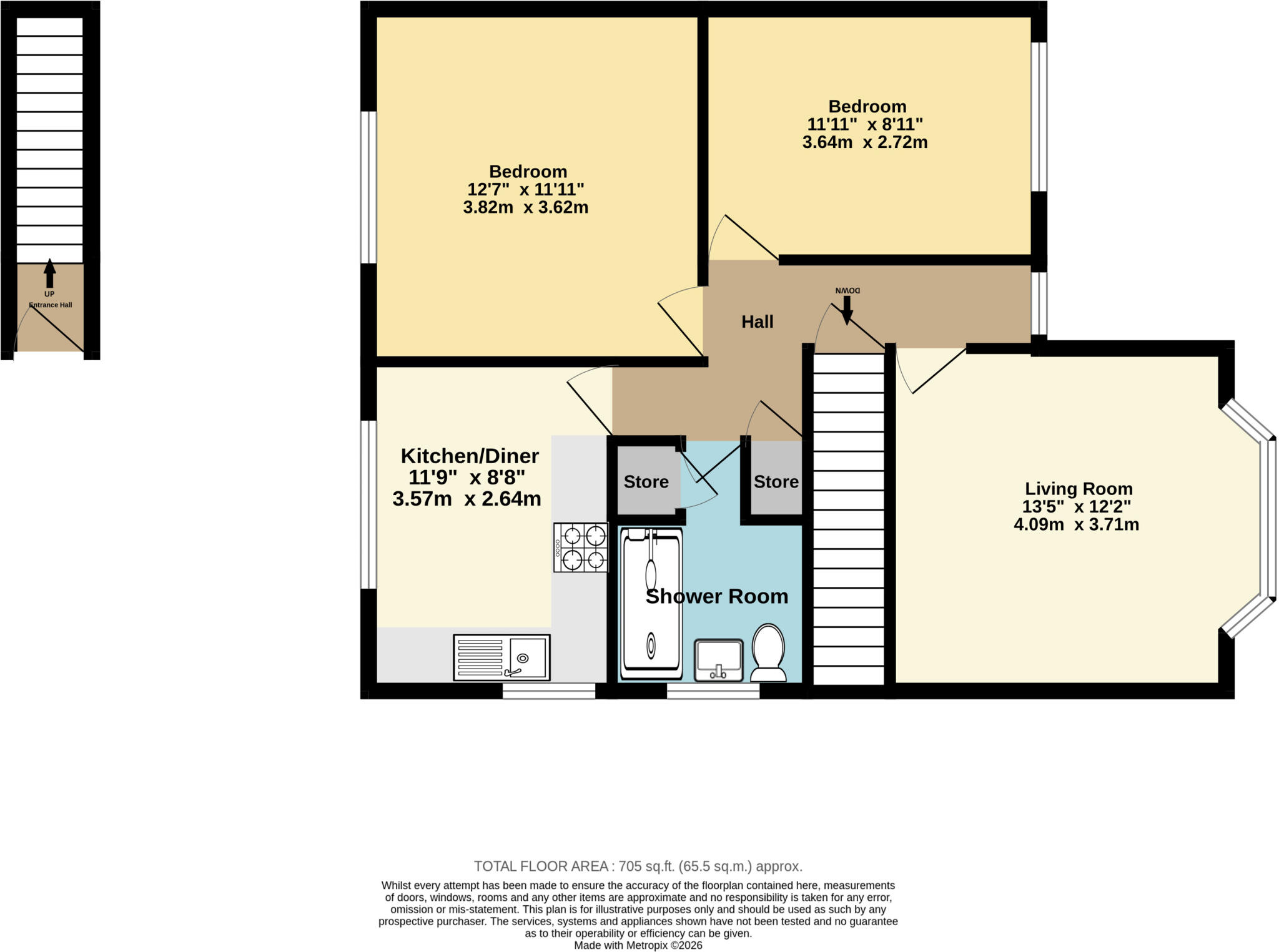 Victoria Road, Ramsgate, CT11 floorplan