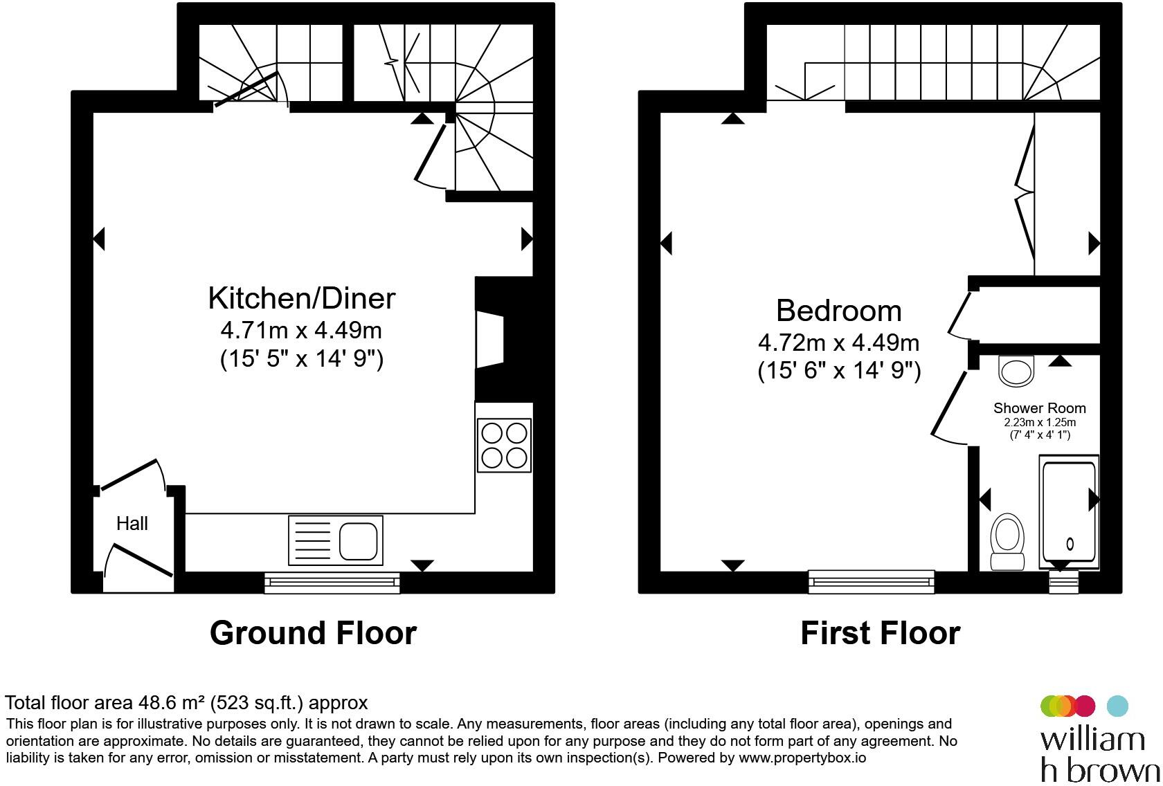 Spring Gardens, Sowerby Bridge floorplan