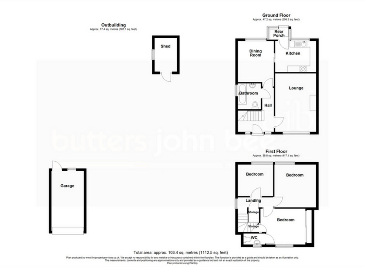 Balfour Close, Crewe floorplan