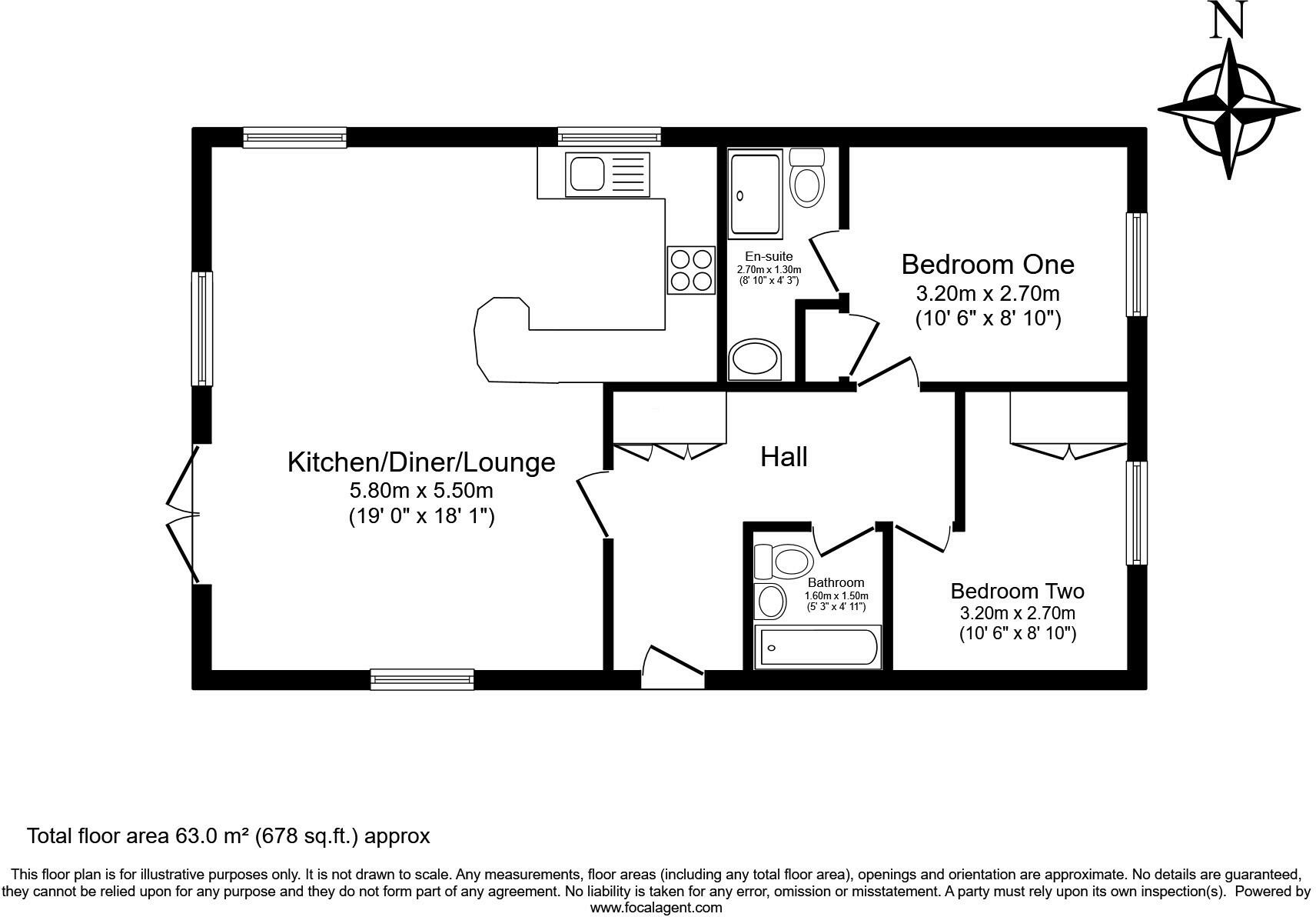 Chippenham, Wiltshire, SN14 floorplan