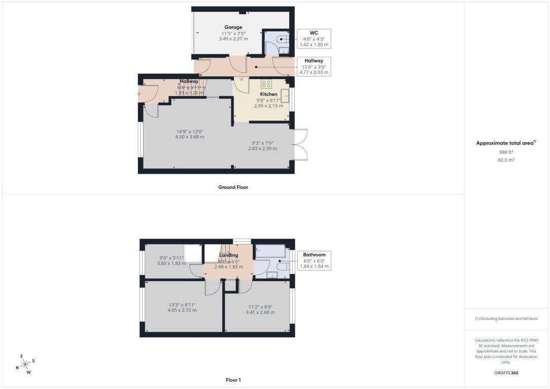Canberra Close, Coningsby, Lincolnshire floorplan