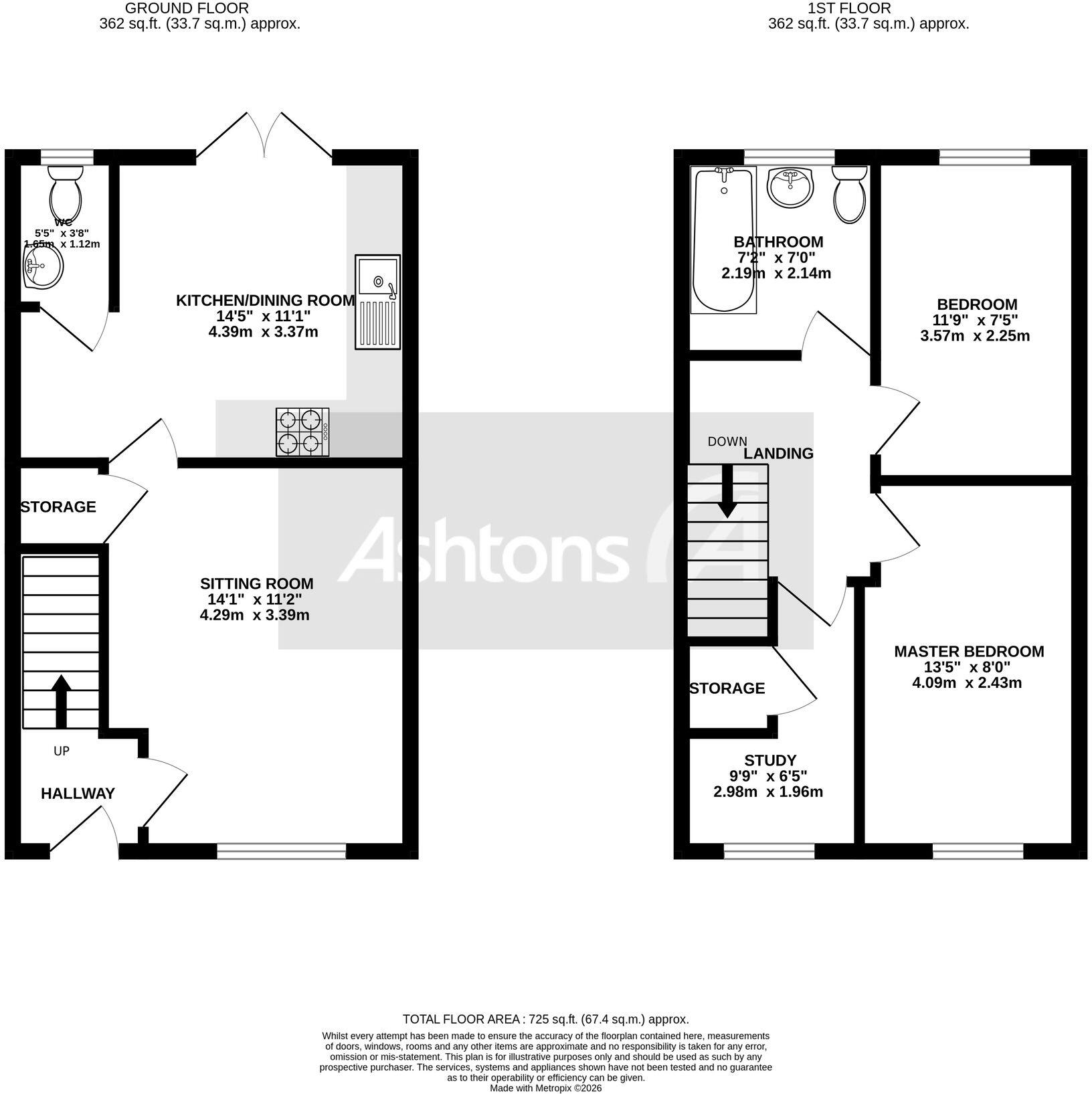 Bridgewater Close, St. Helens, WA9 floorplan