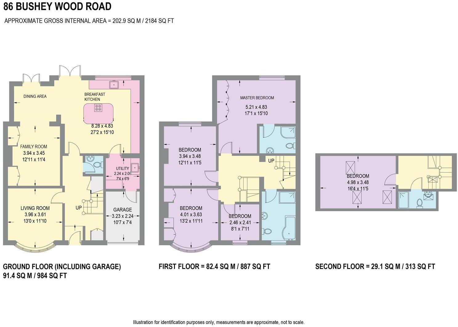Bushey Wood Road, Dore, Sheffield floorplan