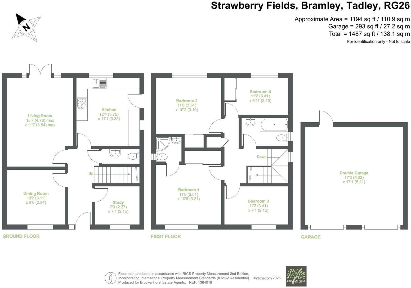 Strawberry Fields, Bramley floorplan