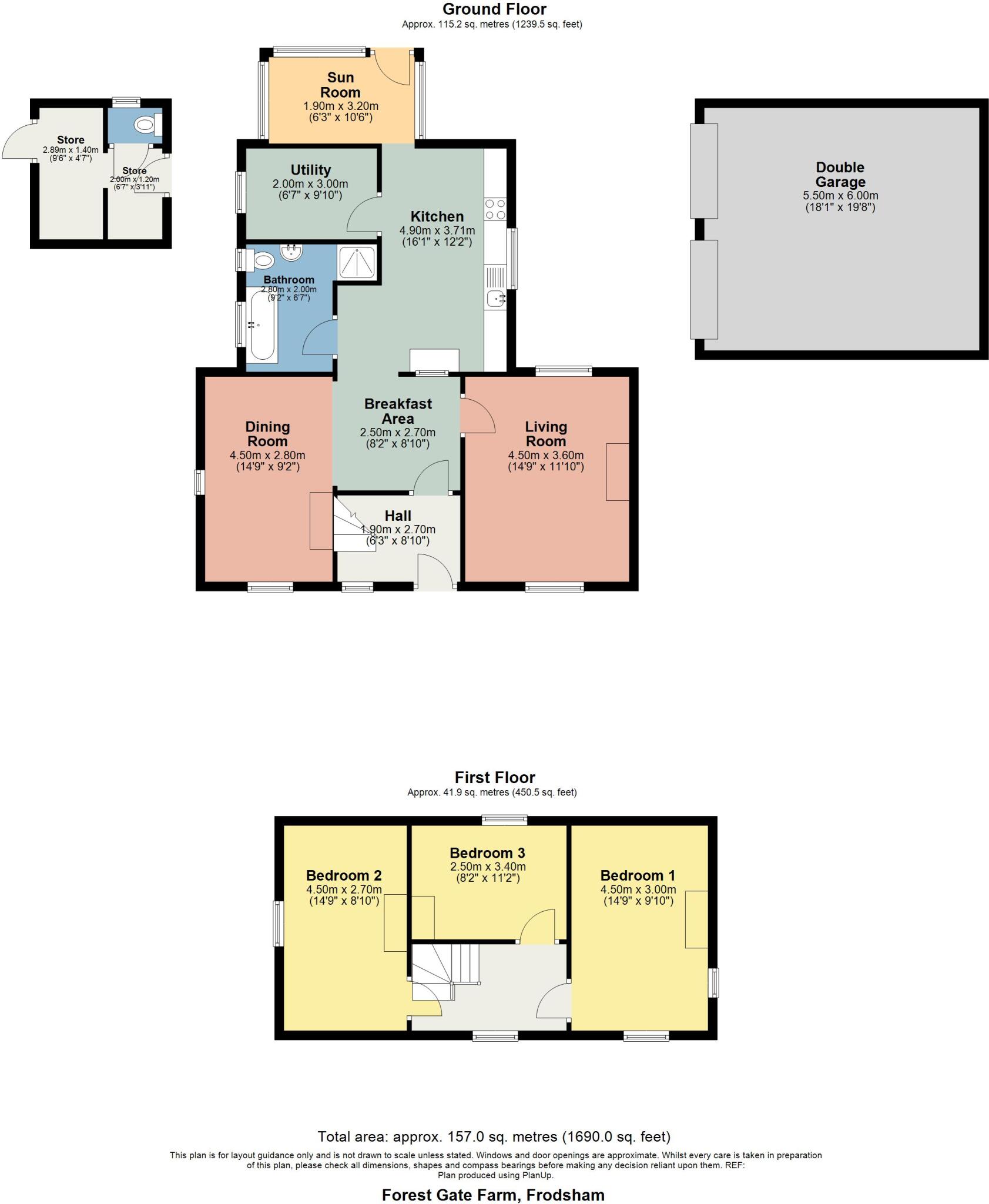 Hondslough Lane, Frodsham floorplan