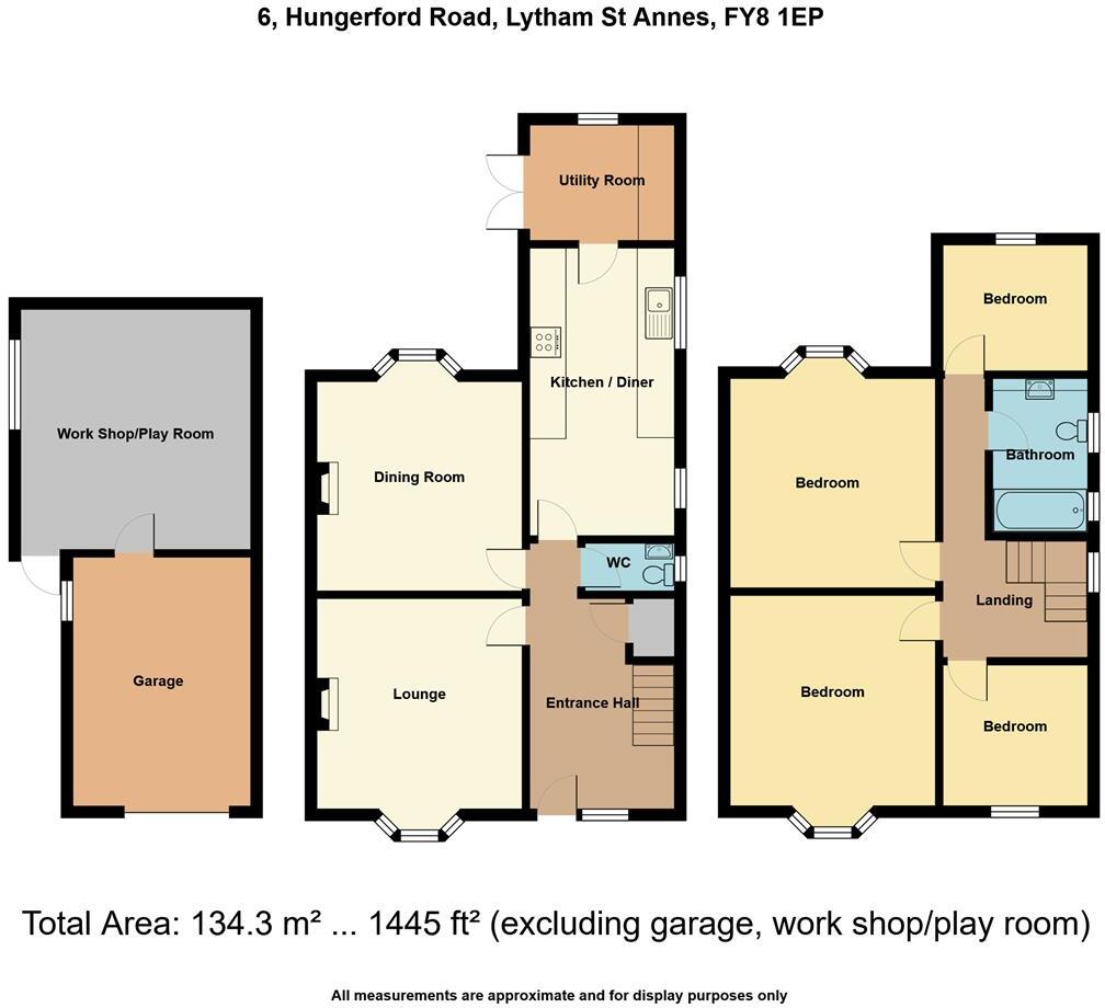 Hungerford Road, Lytham St Annes floorplan