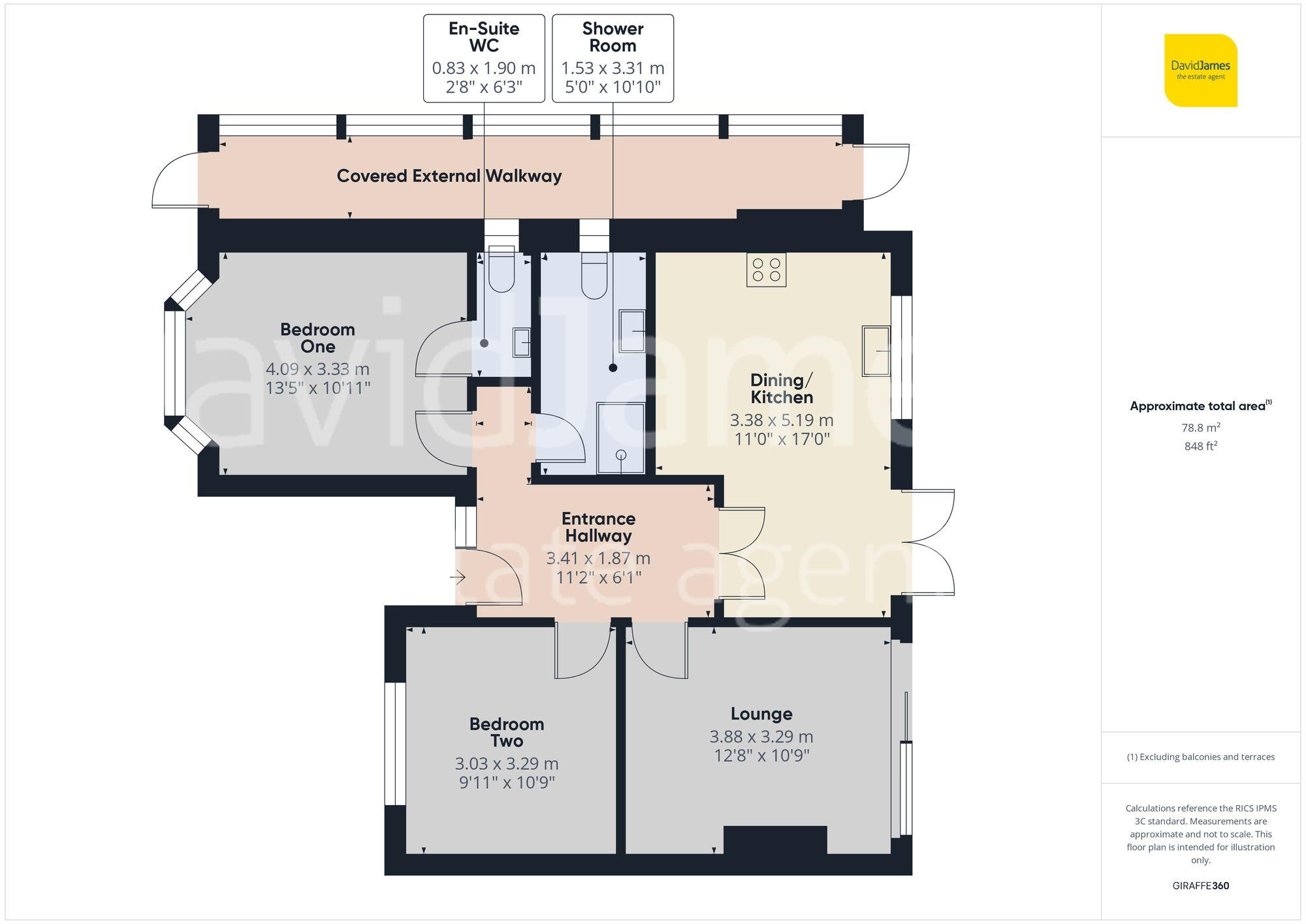 Broadway East, Carlton, Nottingham floorplan