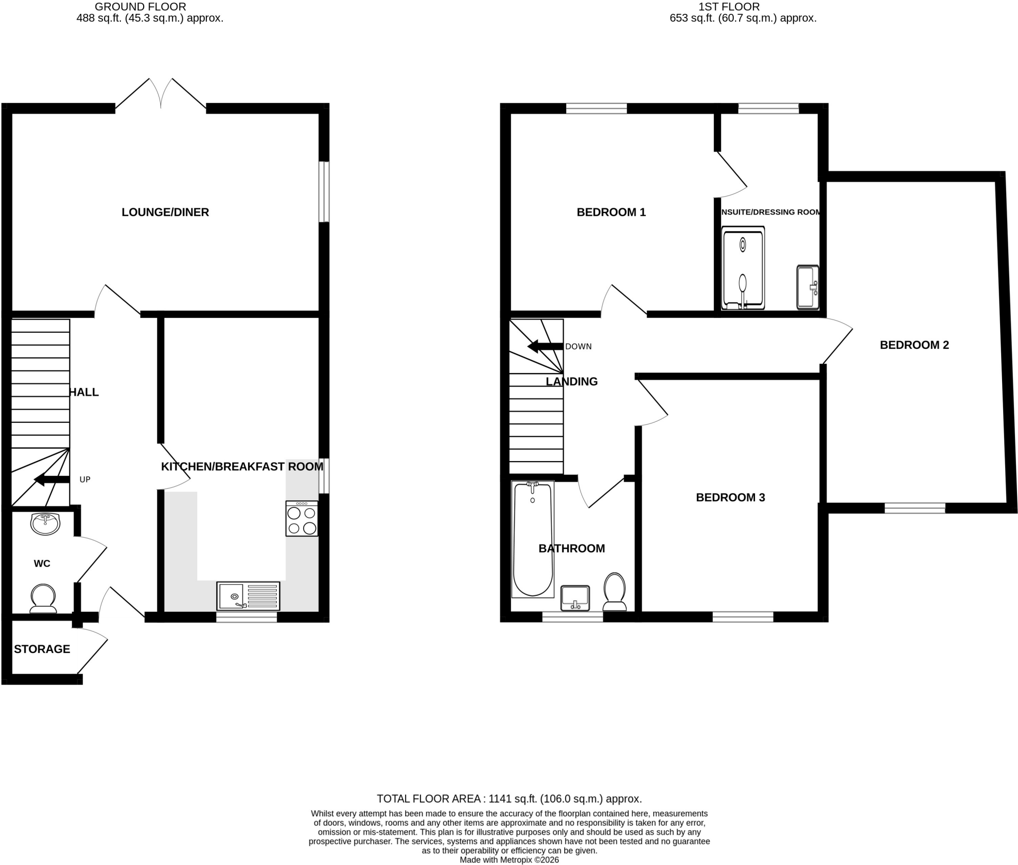 Meadowsweet Way, Tiptree floorplan
