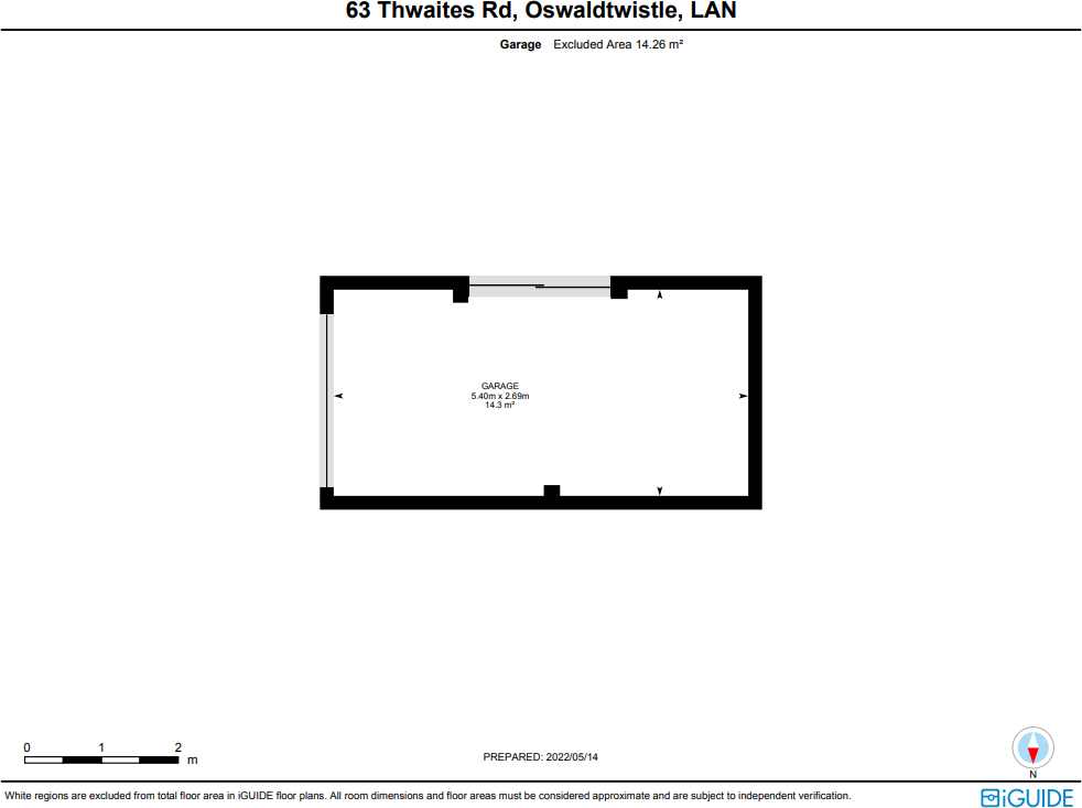 Thwaites Road, Oswaldtwistle, Accrington, Lancashire, BB5 floorplan