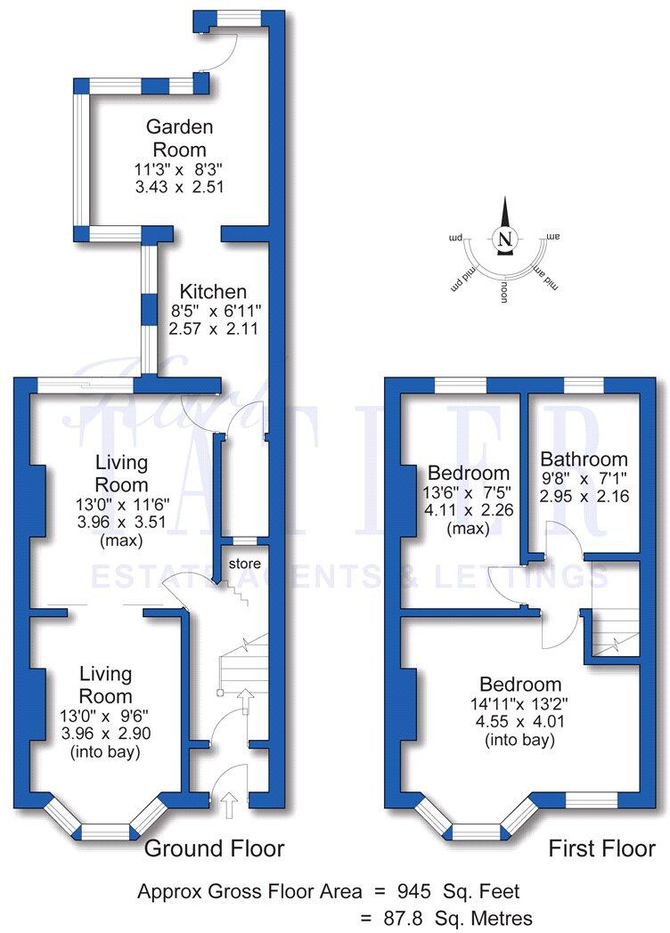 Mill Terrace, Shallmarsh Road, Higher Bebington floorplan