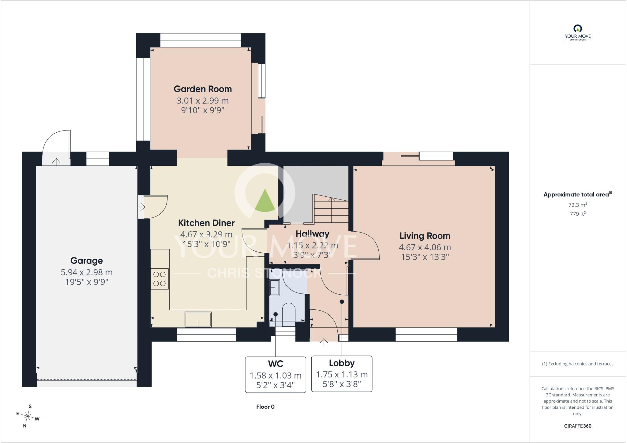 Rockwood Hill Road, Greenside, Ryton, Tyne and Wear, NE40 floorplan