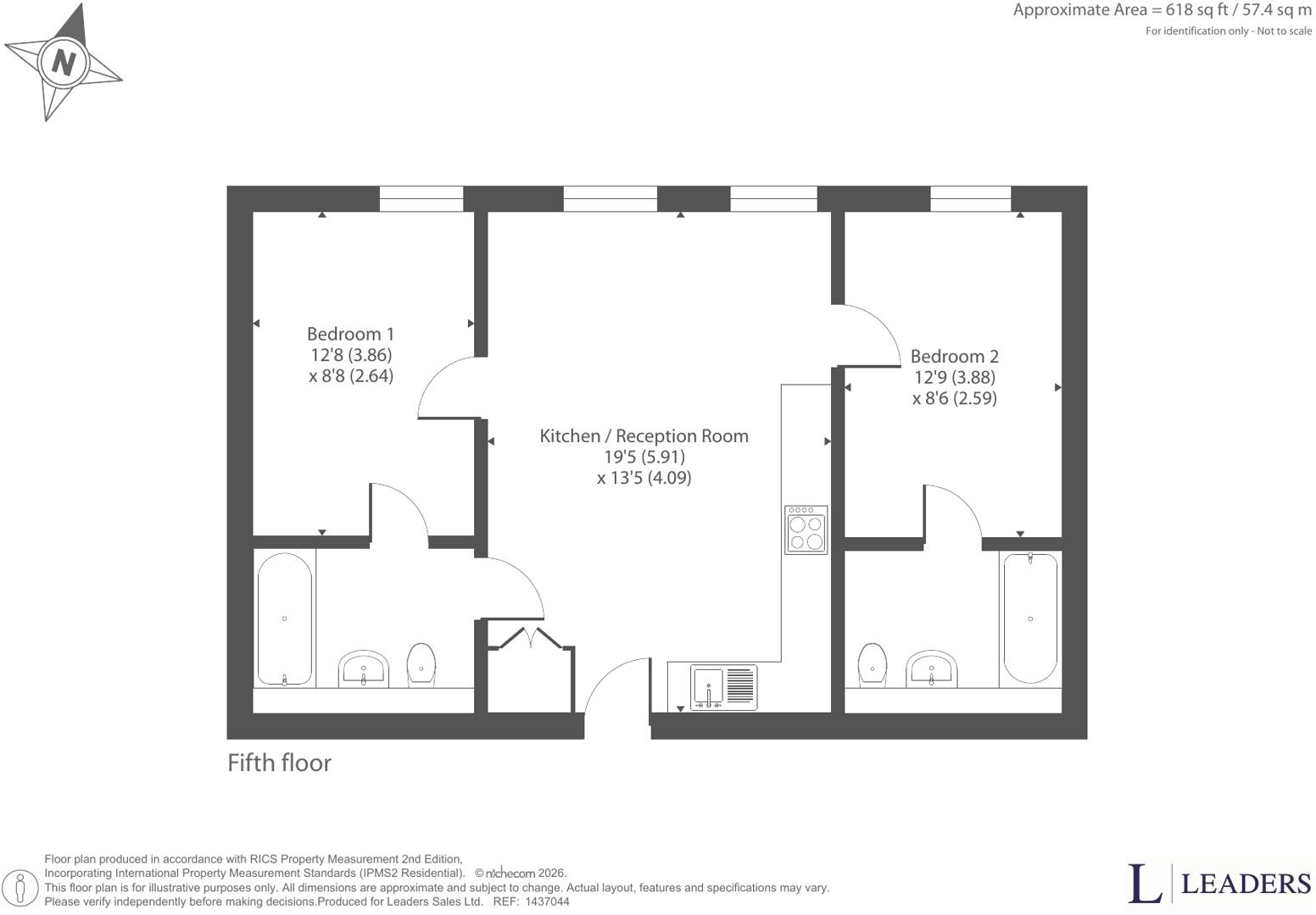 Woden Street, Salford, Greater Manchester floorplan