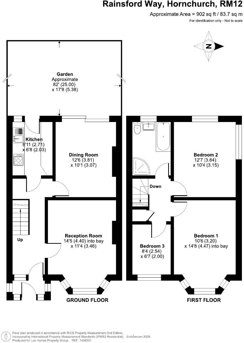 Rainsford Way, Hornchurch floorplan