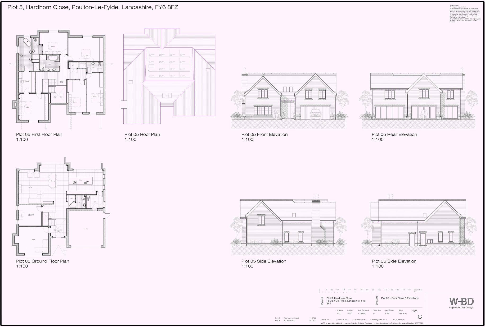 Plot 5, Fairfield Nurseries, Fairfield Road, Poulton-le-Fylde, Lancs FY6 8LB floorplan