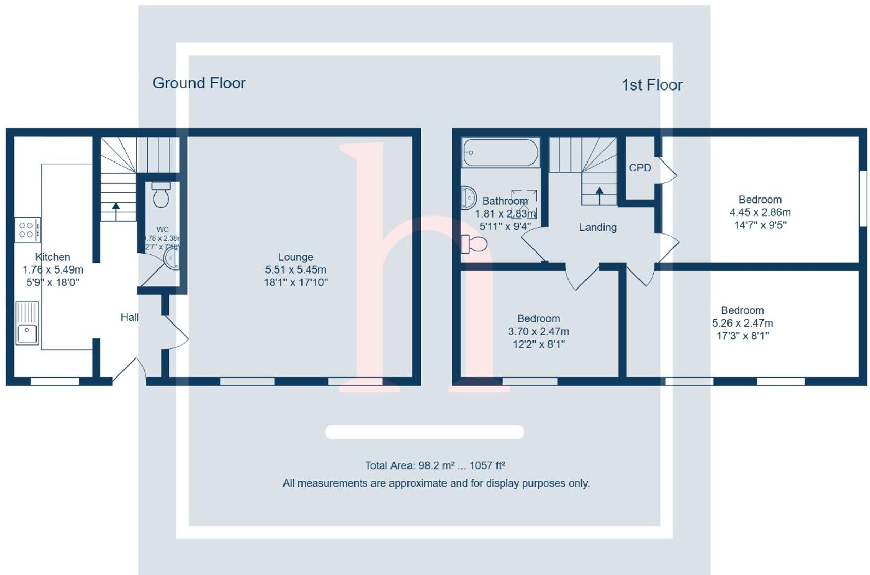 Oxton Lawn Mews, Rathmore Road, CH43 floorplan
